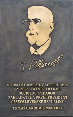 Bydliště T. G. Masaryka v letech 1896–1907 v Praze