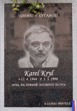 Pamětní deska Karla Kryla v Praze