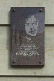 Pamětní deska Karla Kryla v Olomouci