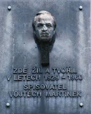 Busta Vojtěcha Martínka v Ostravě-Hrabůvce