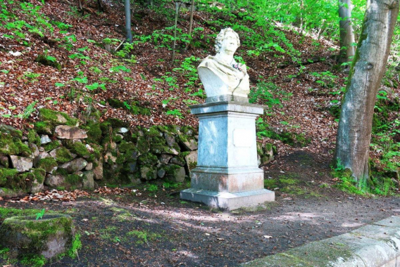 Pomník Johanna Wolfganga von Goetha v Karlových Varech 