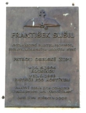 Pamětní deska Františka Sušila v Brně /II