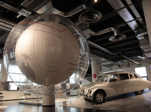 Expozice Moderní cestovatelství: Jiří Hanzelka a Miroslav Zikmund