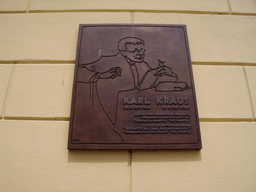 Pamětní deska Karla Krause v Jičíně  