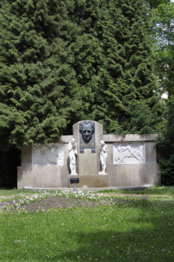 Pomník Johanna Wolfganga von Goetha ve Františkových Lázních