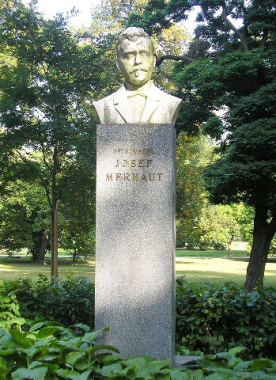 Pomník Josefa Merhauta v Brně