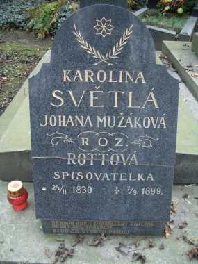 Hrob Karoliny Světlé