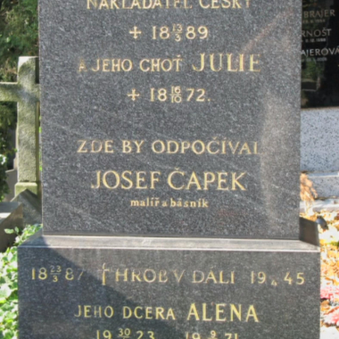 Hrob Josefa Čapka 
