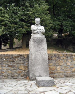 Busta Jaroslava Haška v Lipnici nad Sázavou