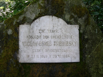 Pamětní kámen Václava Beneše Třebízského v Mariánských Lázních