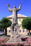 Socha Mistra  Jana Husa v Ledči nad Sázavou