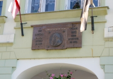 Pamětní deska Ladislava Quise v Přelouči