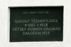 Pamětní deska Rudolfa Těsnohlídka v Brně