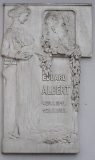 Pamětní deska Eduarda Alberta v Žamberku (rodný dům)